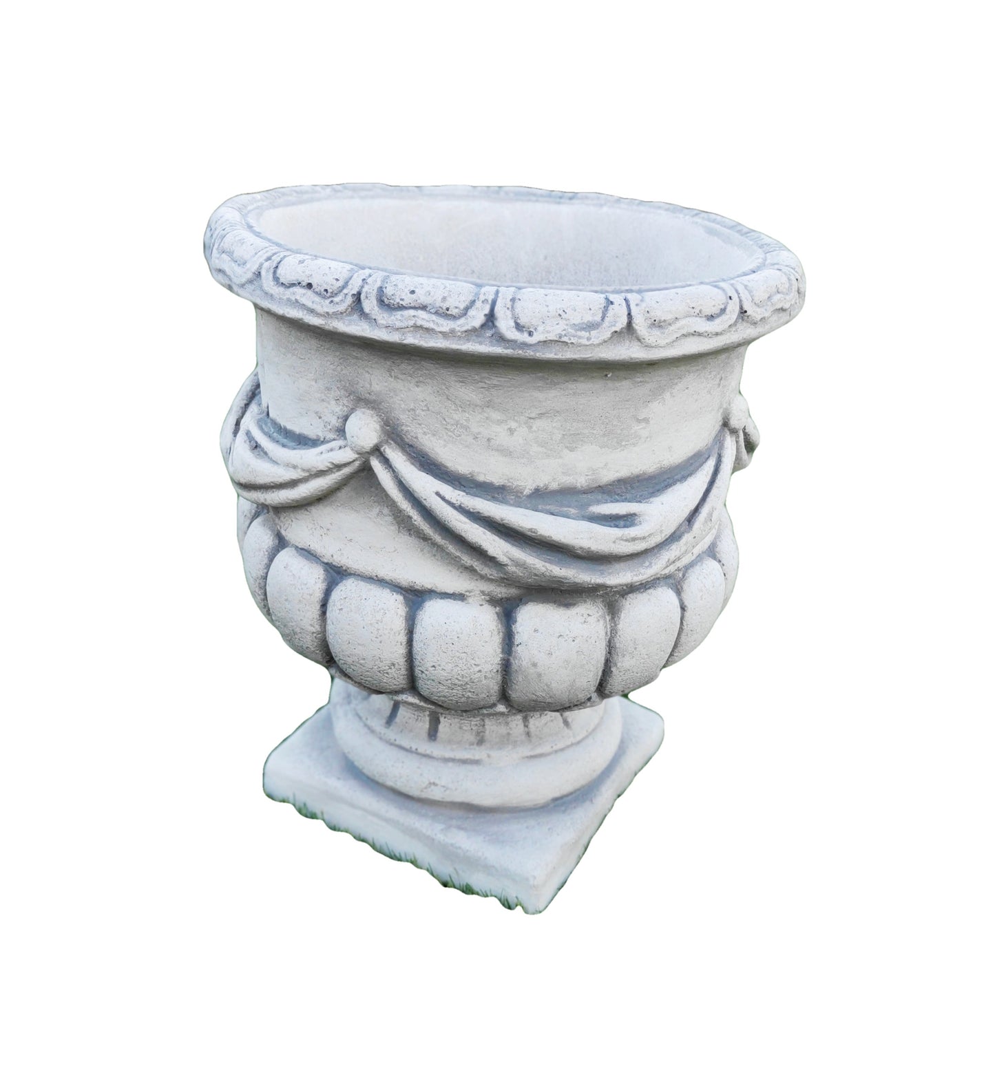 Egyptian Vase Planter with Ribbons