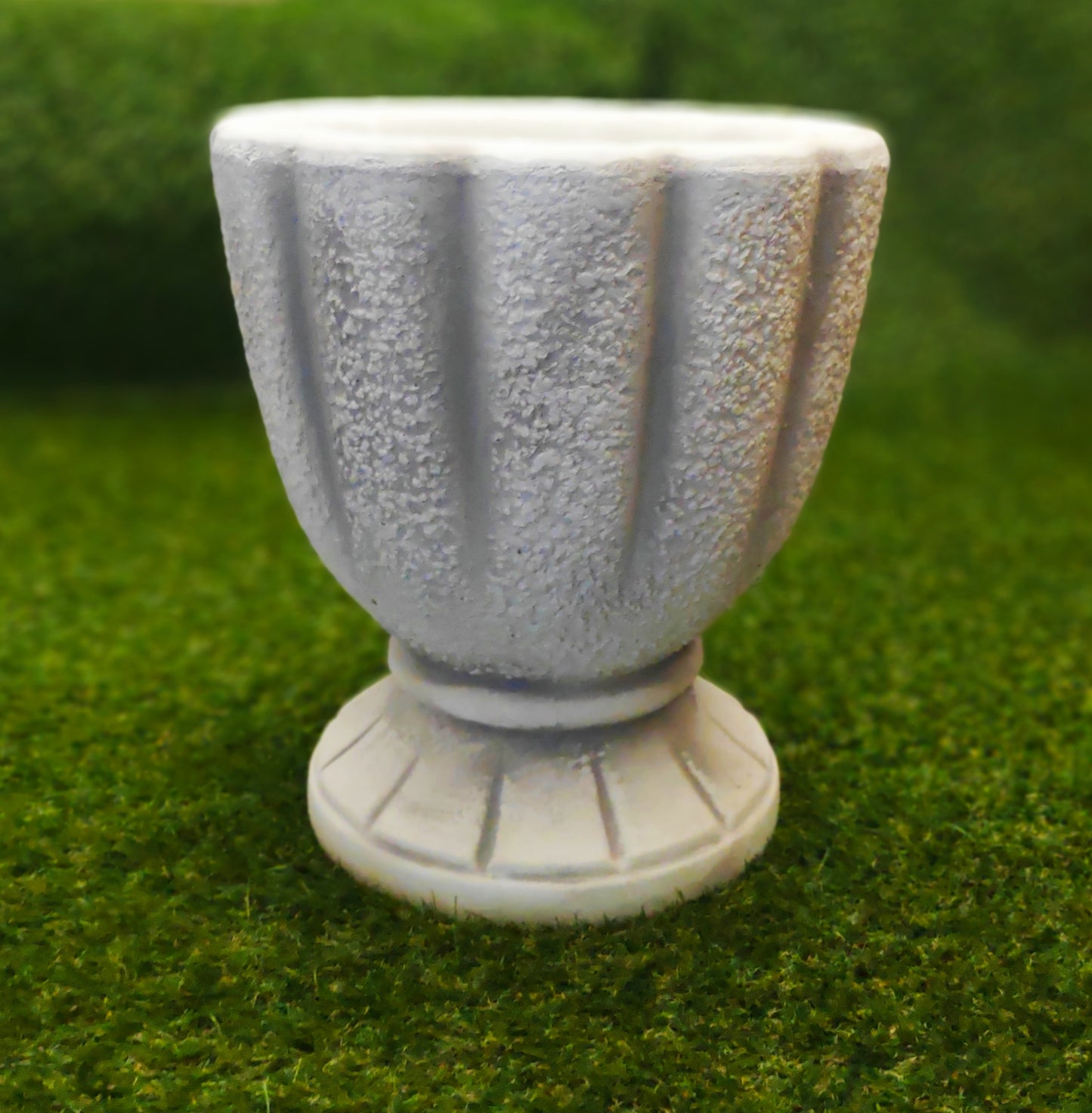 Exquisite Chalice-shaped Concrete Planter