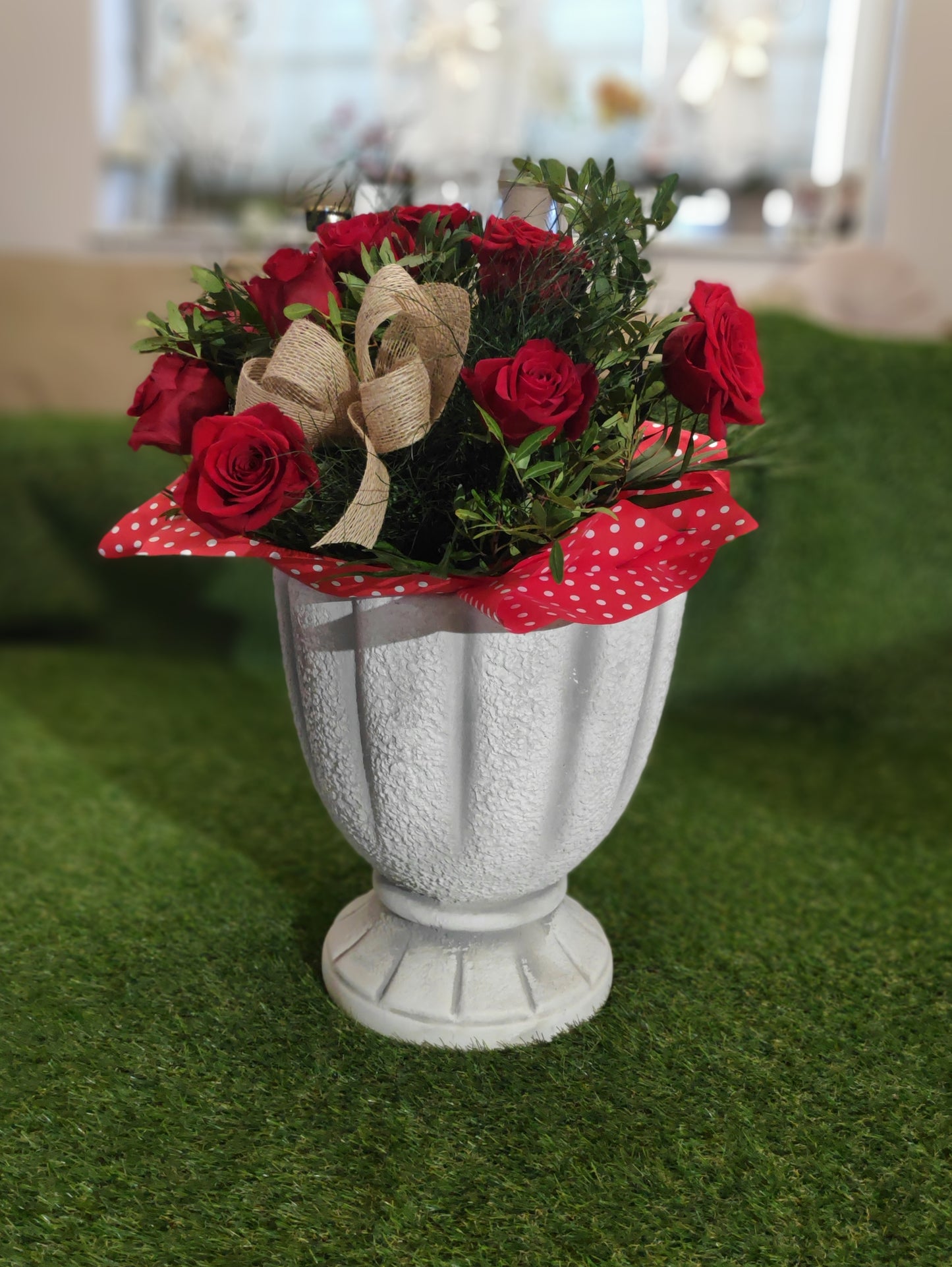 Exquisite Chalice-shaped Concrete Planter