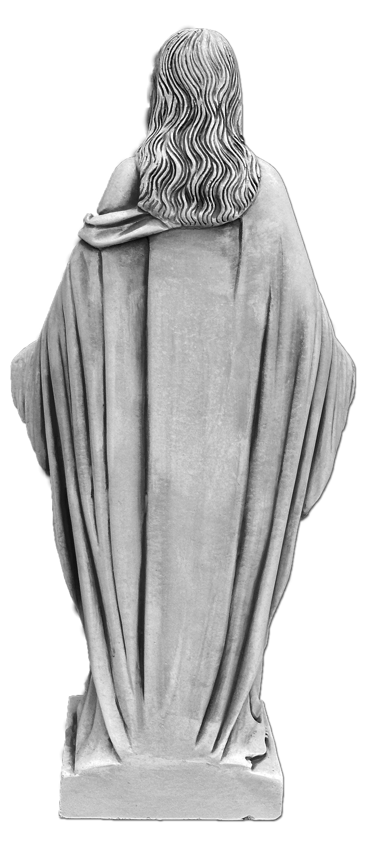 Statue of Jesus, made of concrete 80cm, suitable for outdoor or indoor use