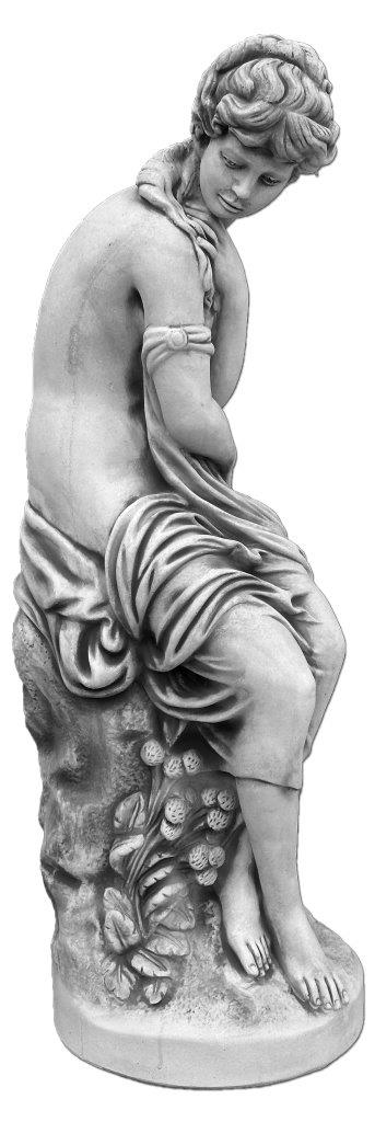 Seated Woman Sculpture