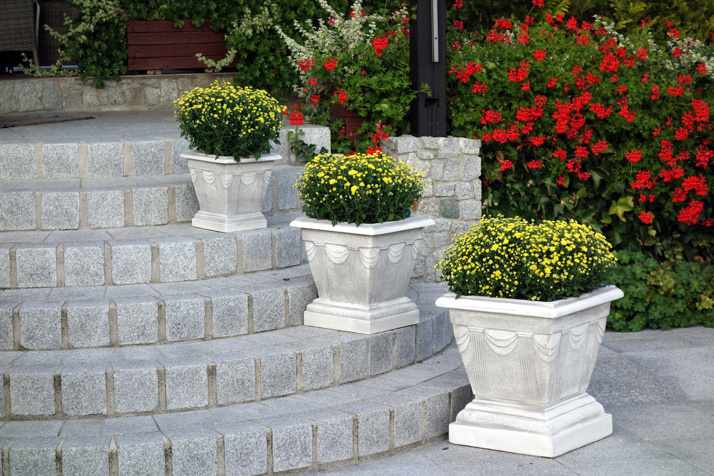 Classical Design Square Flower Pot