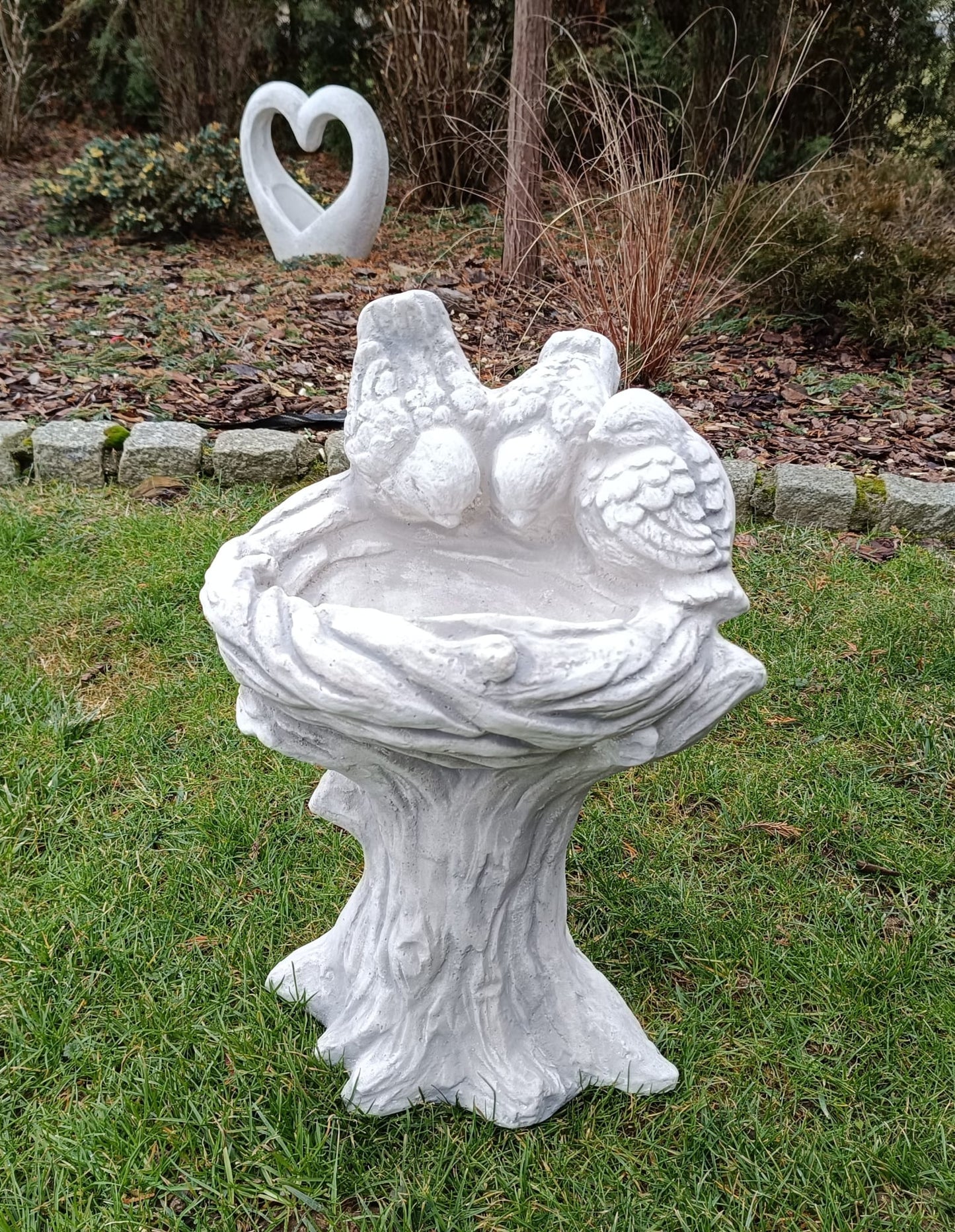 Small Leaf Birdbath