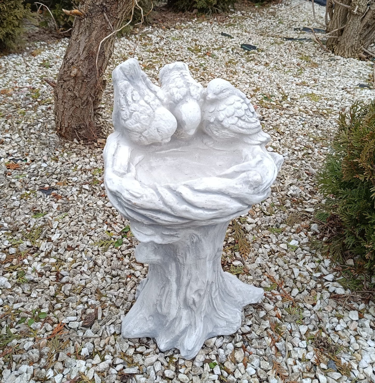 Small Leaf Birdbath