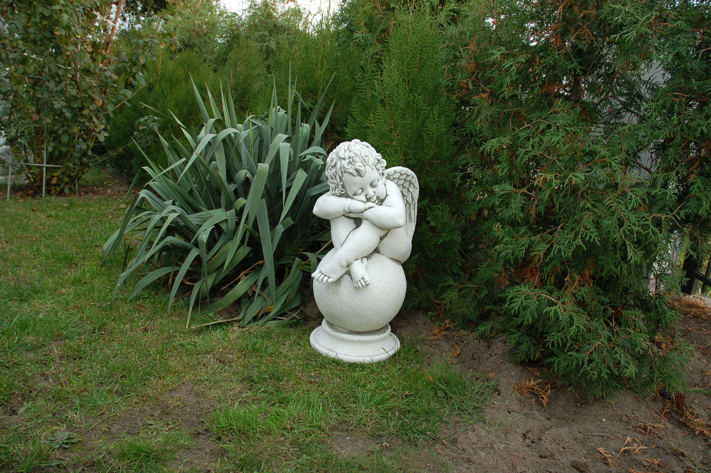 Cherub Serenity Statue: A Celestial Touch to Your Space