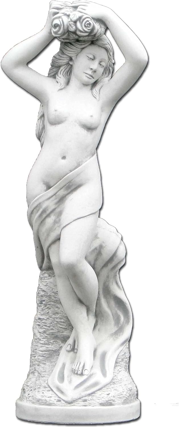 The "Floral Elegance" statue