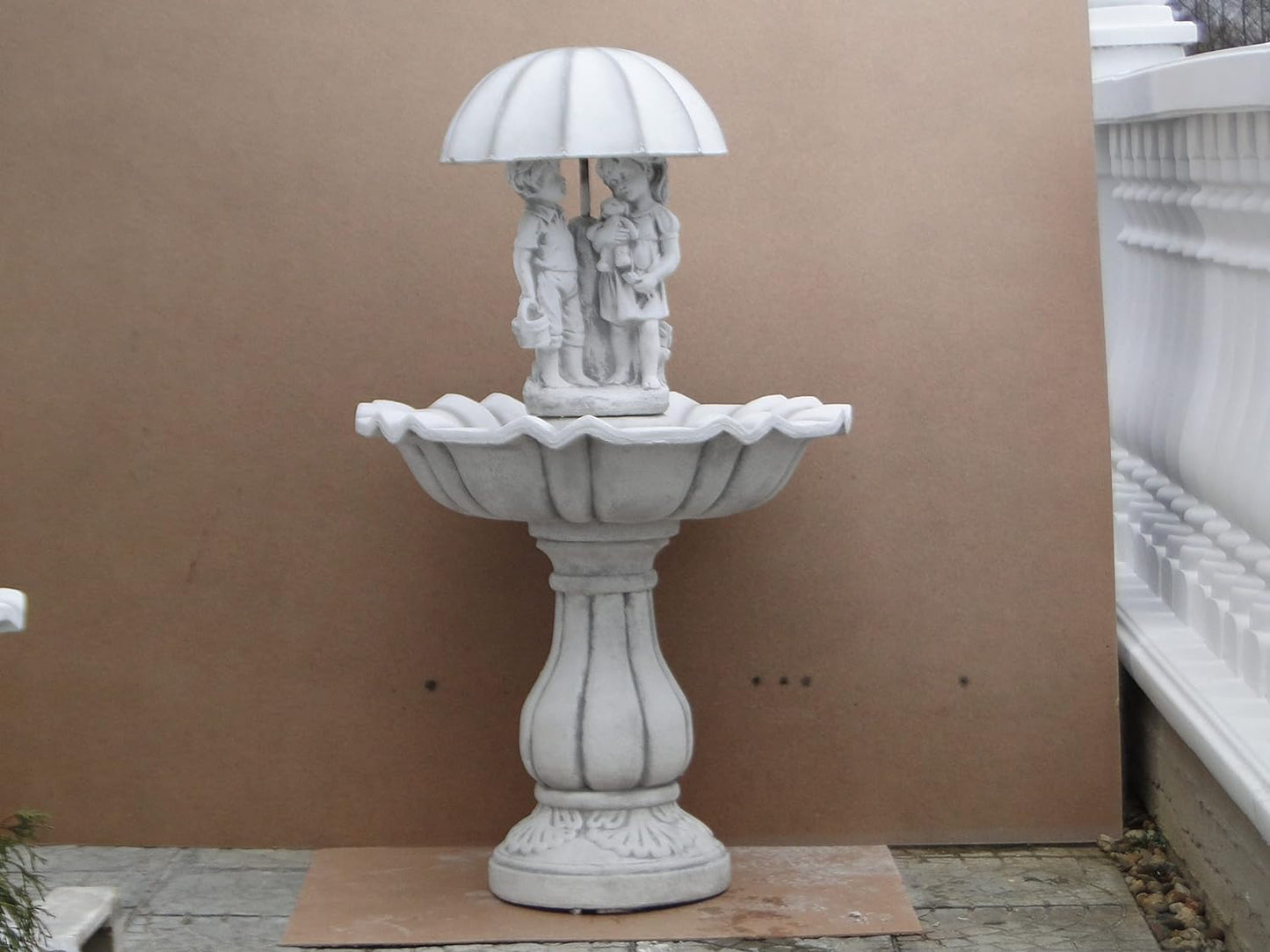 Umbrella Haven fountain