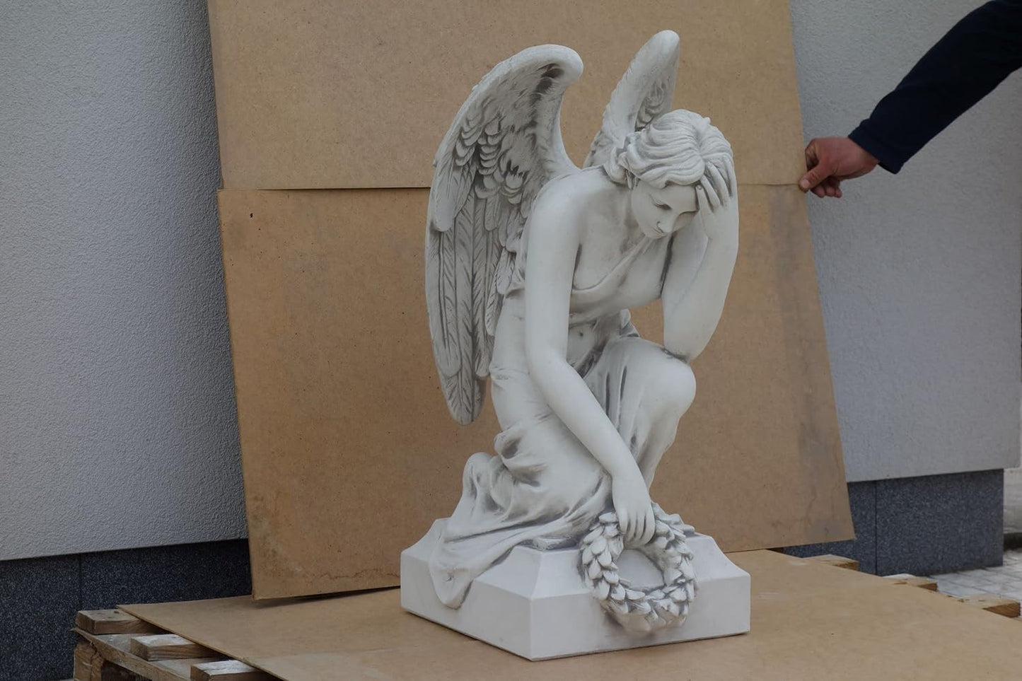 Grieving Angel Sculpture