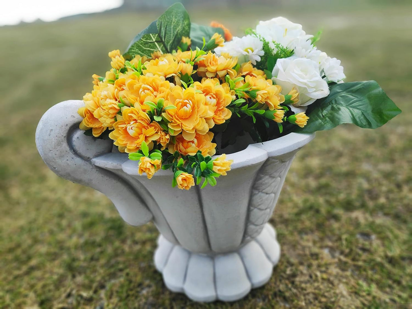 Decorative Planter with Handles