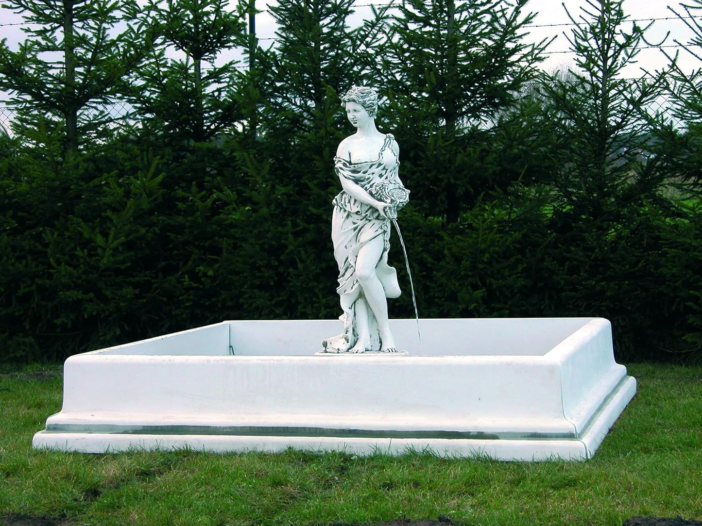 Woman-Shaped Water Fountain