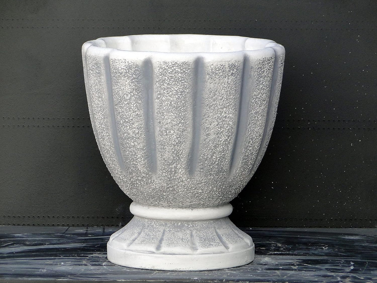 Exquisite Chalice-shaped Concrete Planter