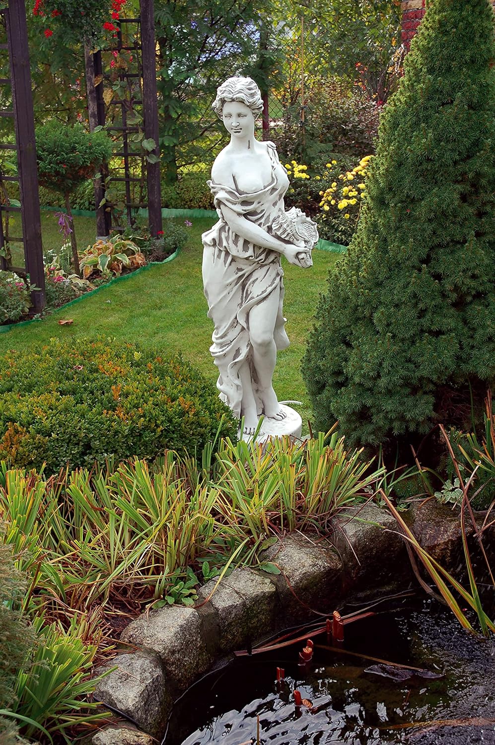 Woman-Shaped Water Fountain