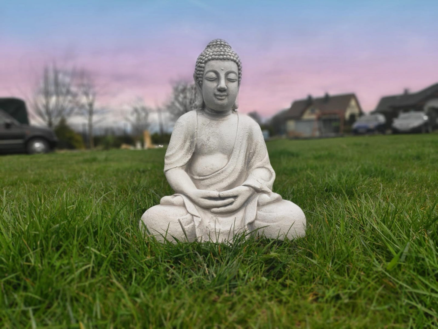 Escultura de Buda meditando de 42 cm