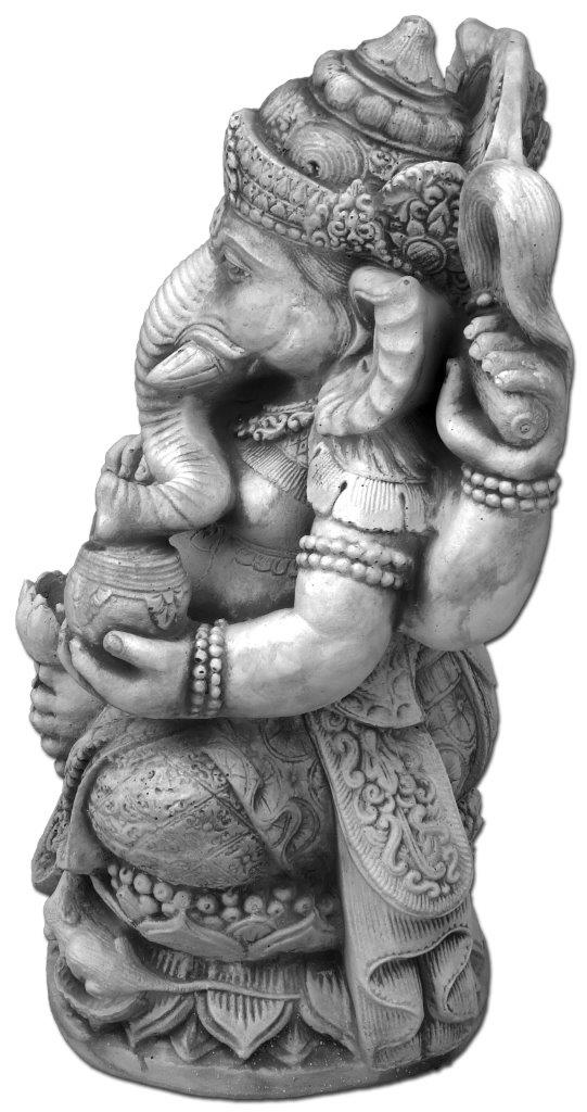 Goddelijke aanwezigheid: Ganesha-beeld, verwijderaar van obstakels