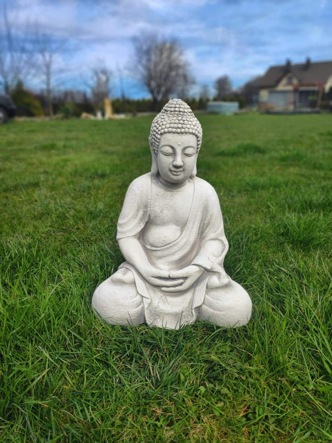 Escultura de Buda meditando de 42 cm